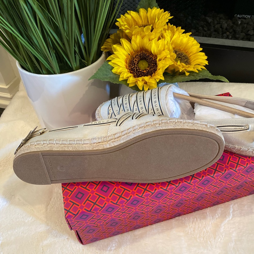 ✨NEW✨Tory Burch Ribbon Espadrille Flats - Picture 5 of 7
